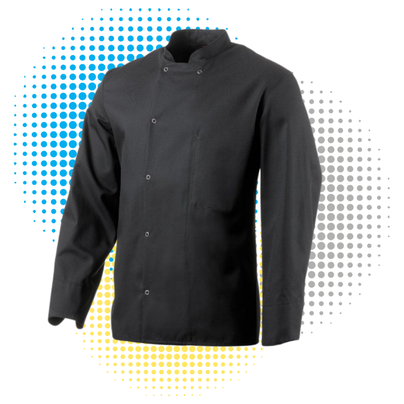 Veste de Cuisine - Manche Longue INOX