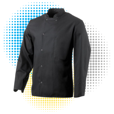 Veste de Cuisine - Manche Longue INOX