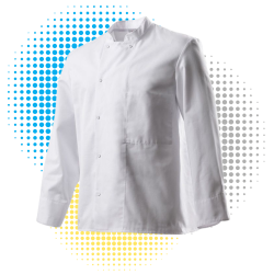 Veste de Cuisine - Manche Longue INOX