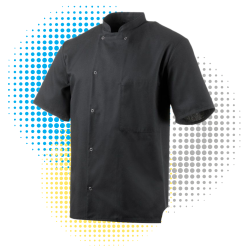 Veste de Cuisine - Manche Courte INOX