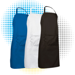 Tablier unis avec Bavette