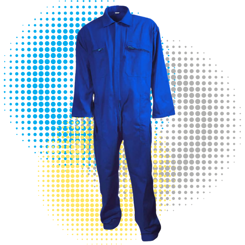 Combinaison - Fermeture plastique simple