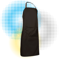 Tablier unis avec Bavette