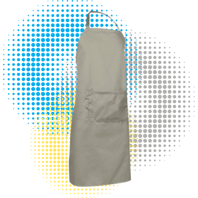 Tablier unis avec Bavette