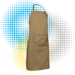 Tablier unis avec Bavette