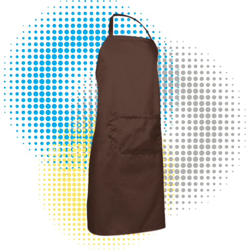 Tablier unis avec Bavette