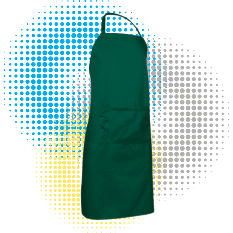 Tablier unis avec Bavette