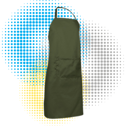 Tablier unis avec Bavette