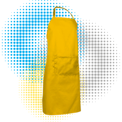 Tablier unis avec Bavette