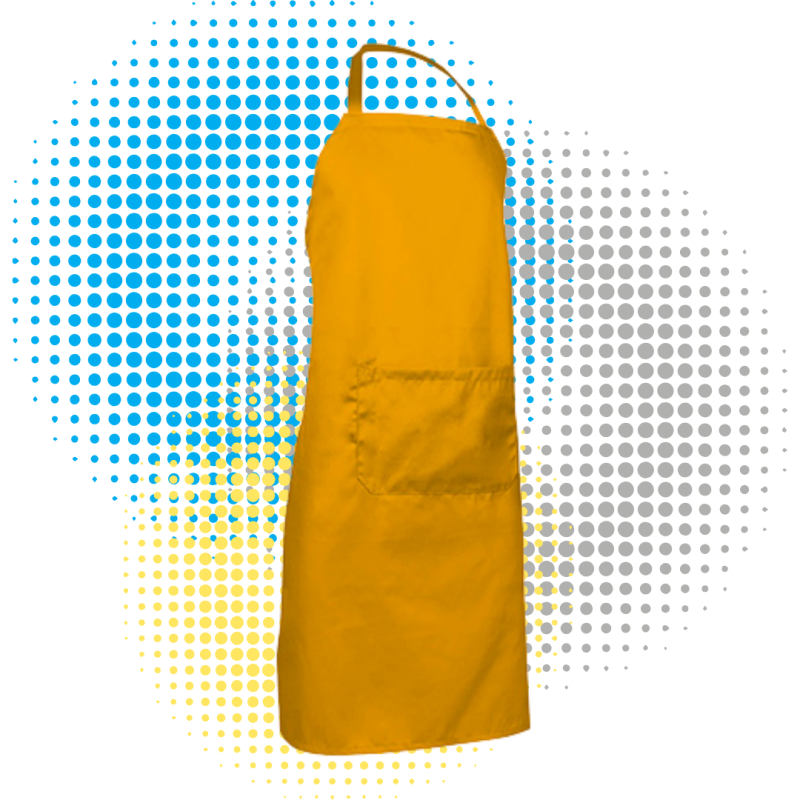 Tablier unis avec Bavette