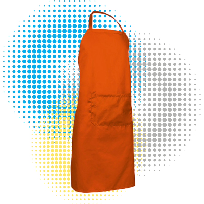 Tablier unis avec Bavette