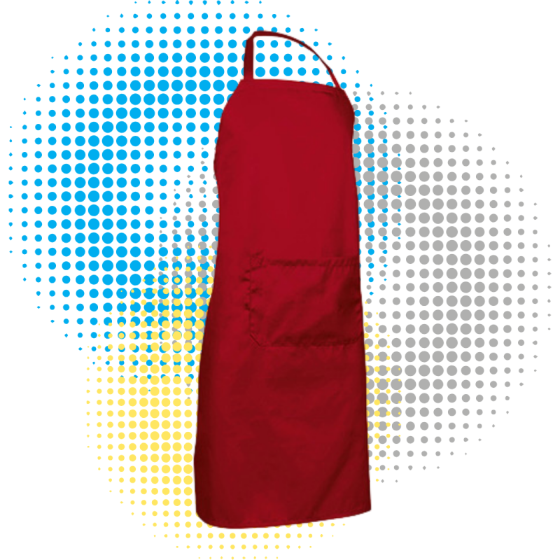 Tablier unis avec Bavette