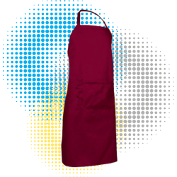 Tablier unis avec Bavette