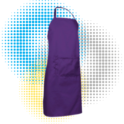 Tablier unis avec Bavette