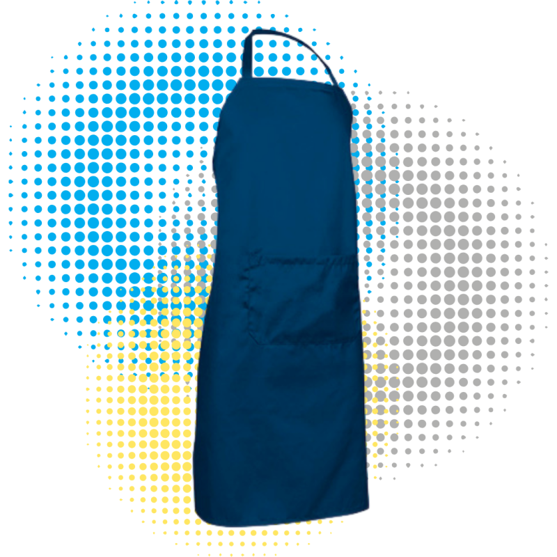 Tablier unis avec Bavette