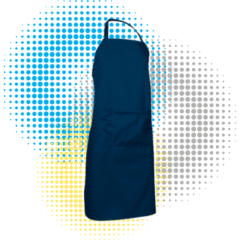 Tablier unis avec Bavette